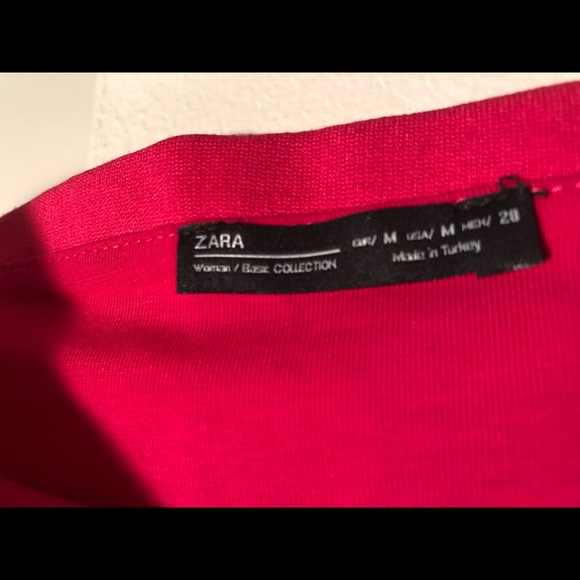 Zara pink off the shoulder mini dress - Picture 3 of 3